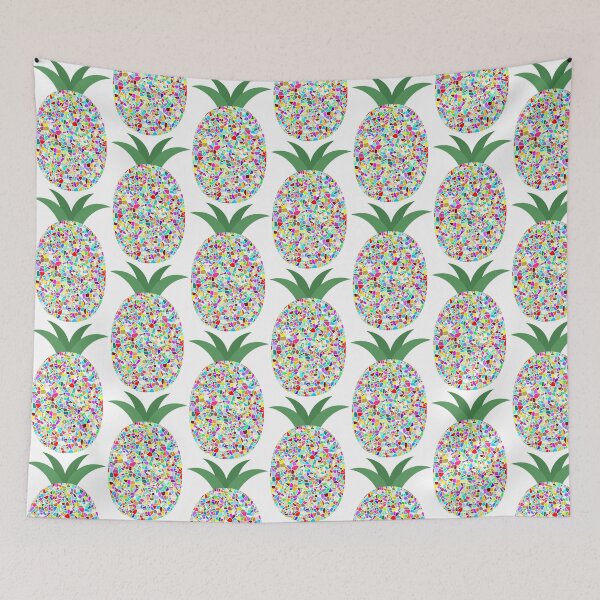 Item preview, Glitter Pineapple Mosaic designed and sold by idledaze.