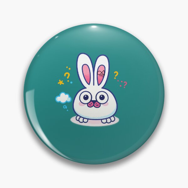 Item preview, LaMaisonOfMY MY BLANK STARE RABBIT COLLECTION  NO. 1 On Green designed and sold by LaMaisonOfMY.