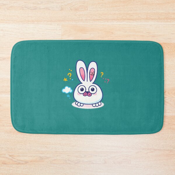 Item preview, LaMaisonOfMY MY BLANK STARE RABBIT COLLECTION  NO. 1 On Green designed and sold by LaMaisonOfMY.