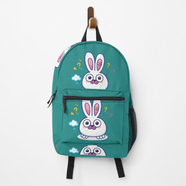 Item preview, LaMaisonOfMY MY BLANK STARE RABBIT COLLECTION  NO. 1 On Green designed and sold by LaMaisonOfMY.