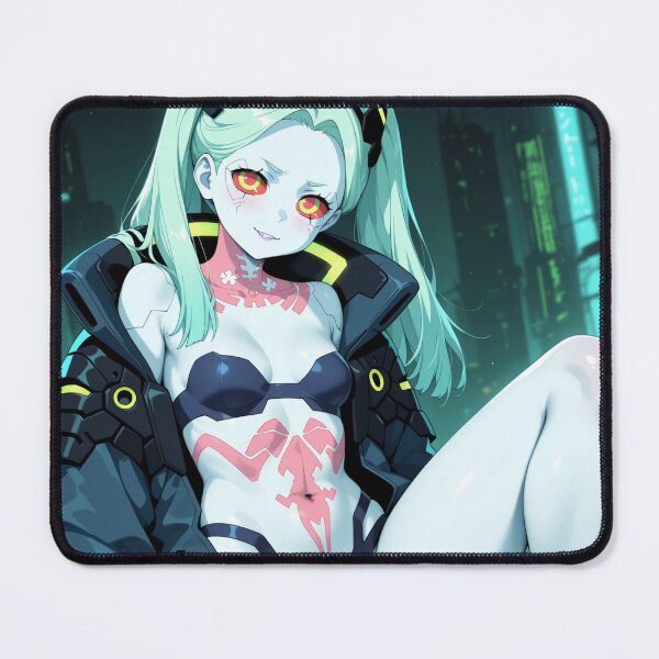 Item preview, Wall art Rebecca cyberpunk futuristic designed and sold by Planet Utoppia.