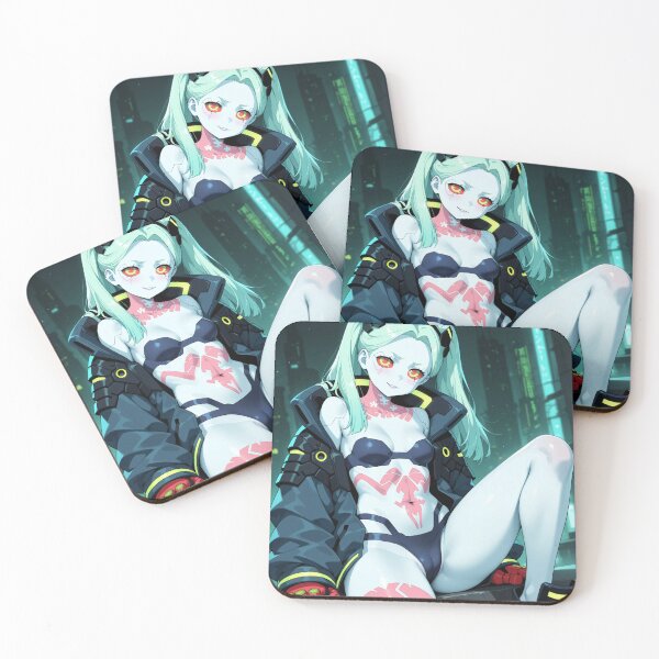 Item preview, Wall art Rebecca cyberpunk futuristic designed and sold by Planet Utoppia.