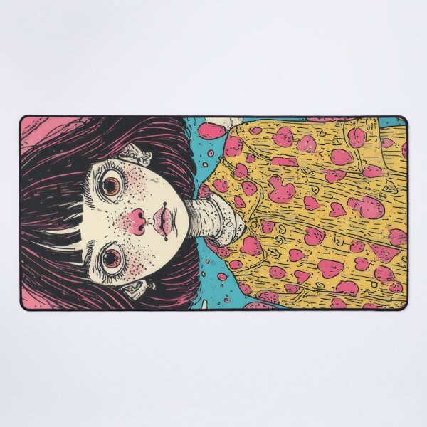 Item preview, Girl with hearts and balloons (Copy of copy of Bu) designed and sold by Mianku | Für das Leben.