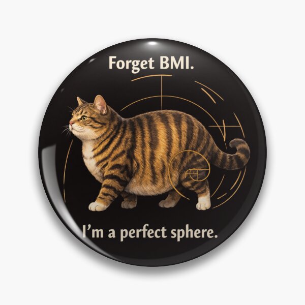 Item preview, Forget BMI – I’m a Perfect Sphere designed and sold by LoppiPrintShop.