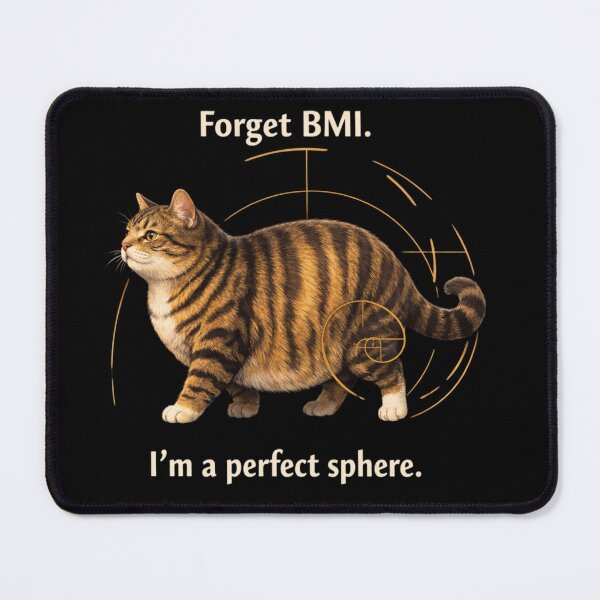 Item preview, Forget BMI – I’m a Perfect Sphere designed and sold by LoppiPrintShop.