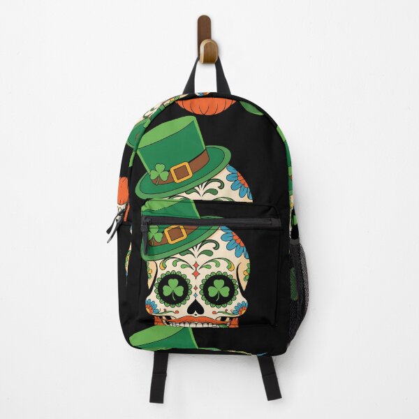 Item preview, St. Patrick_s Day Shamrock Skull Leprechaun designed and sold by lilensgavadur.