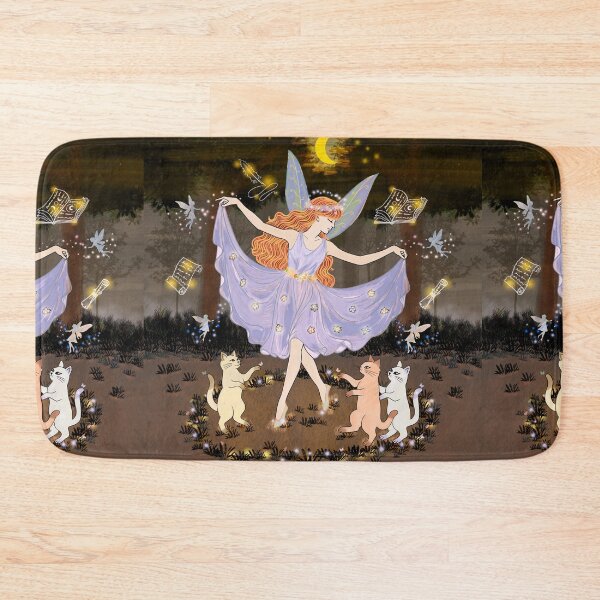 Item preview, Fairy Dancing with Cats designed and sold by salinsiree.