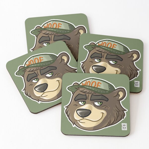 Item preview, THICC BEAR (HEAD ONLY) - BEARZOO COLLECTION designed and sold by bobobear.