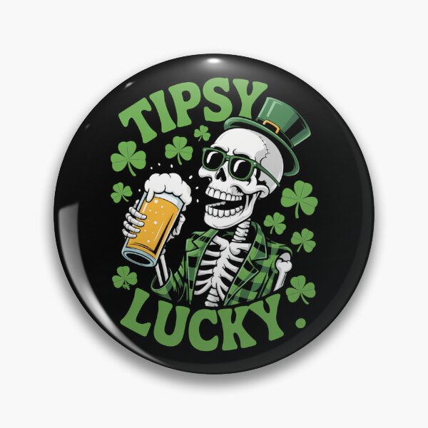 Item preview, St. Patricks Shamrock Leprechaun Skeleton designed and sold by lilensgavadur.