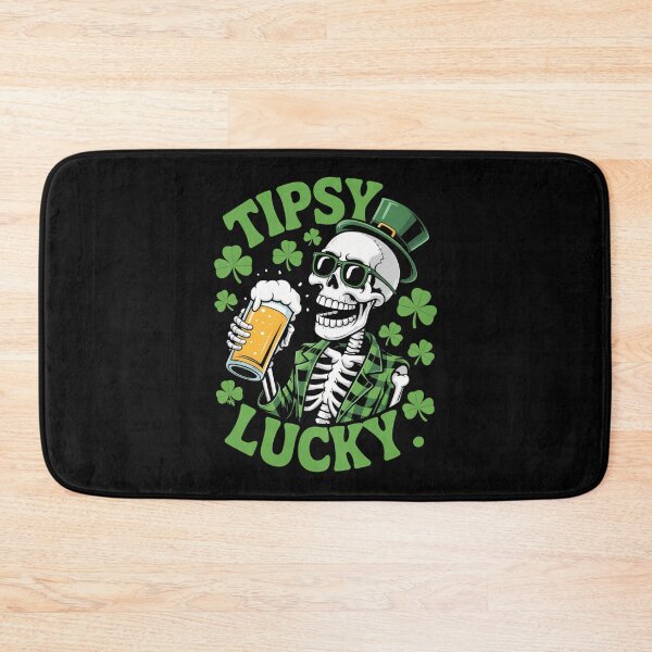 Item preview, St. Patricks Shamrock Leprechaun Skeleton designed and sold by lilensgavadur.