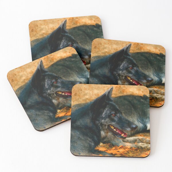 Item preview, Majestic Wolf Portrait Aubrac – Watercolor Wildlife designed and sold by M.ALK.Watercolor.