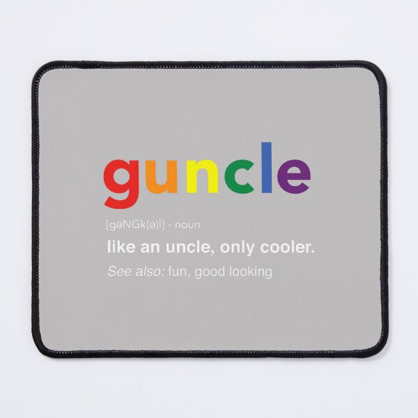 Item preview, Guncle Definition Rainbow Pride Color for Gay Uncle  designed and sold by MabelWells.