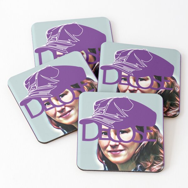 Artikelvorschau, Cartoon Portrait with Cap – Purple Pop Art Style entworfen und verkauft von DCSMKreativ.
