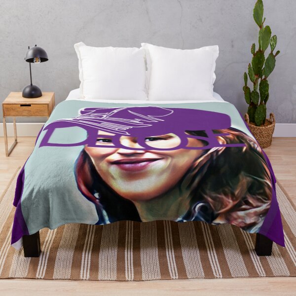 Artikelvorschau, Cartoon Portrait with Cap – Purple Pop Art Style entworfen und verkauft von DCSMKreativ.