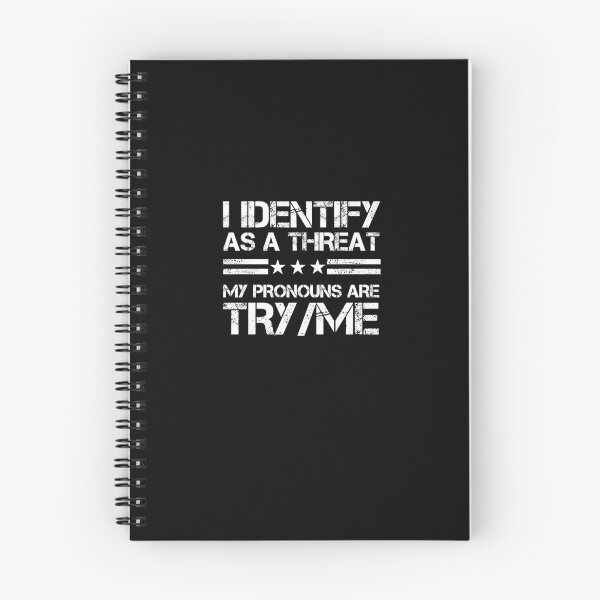 Item preview, I Identify As A Threat designed and sold by Urban Warrior Survival.