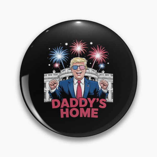 Item preview, Daddy's Home President Trump Inauguration day  designed and sold by MythWoot.