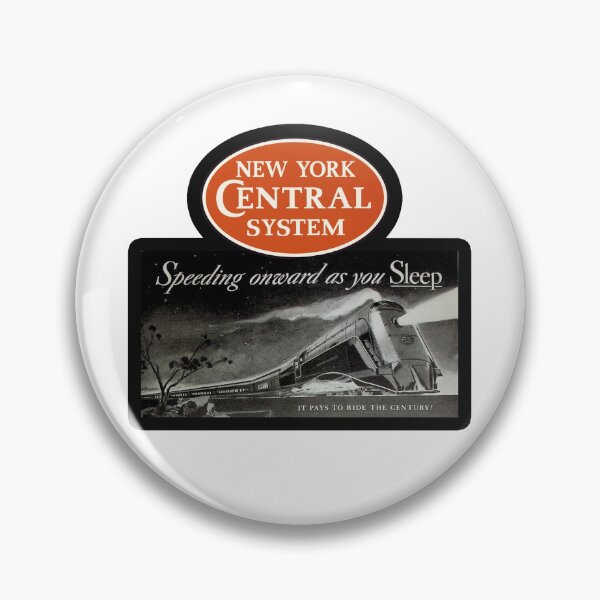 Item preview, Vintage New York Central Railroad System - Speeding Onward As You Sleep designed and sold by QuayTradingCo.
