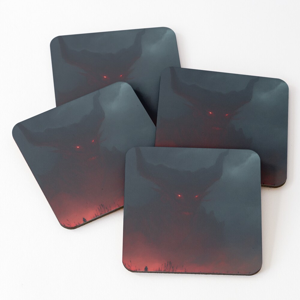 Item preview, Coasters (Set of 4) designed and sold by AbsoluteAI.