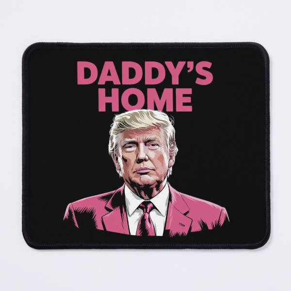 Item preview, Daddy's Home Take America Back Pink Donald Trump designed and sold by AquaKiev.