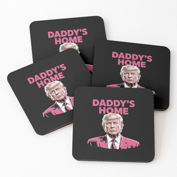 Item preview, Daddy's Home Take America Back Pink Donald Trump  designed and sold by AquaKiev.