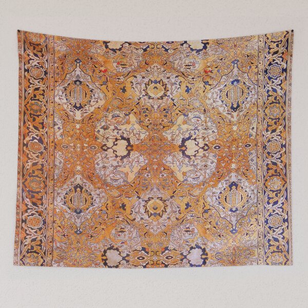 Item preview, Antique Persian Kerman Rug designed and sold by Vicky Brago-Mitchell®.