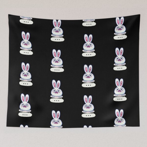 Item preview, LaMaisonOfMY MY BLANK STARE RABBIT COLLECTION  NO. 3 Black Edition designed and sold by LaMaisonOfMY.
