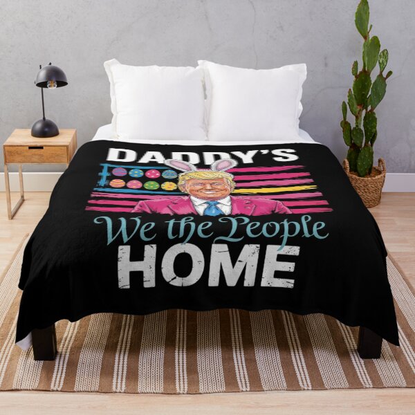 Item preview, Daddy's Home Trump 2025 Easter Day American Flag designed and sold by AquaKiev.