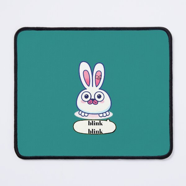 Item preview, LaMaisonOfMY MY BLANK STARE RABBIT COLLECTION NO. 4 On Green designed and sold by LaMaisonOfMY.