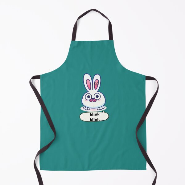 Item preview, LaMaisonOfMY MY BLANK STARE RABBIT COLLECTION  NO. 4 On Green designed and sold by LaMaisonOfMY.