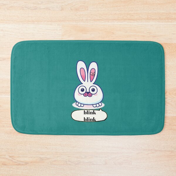 Item preview, LaMaisonOfMY MY BLANK STARE RABBIT COLLECTION  NO. 4 On Green designed and sold by LaMaisonOfMY.