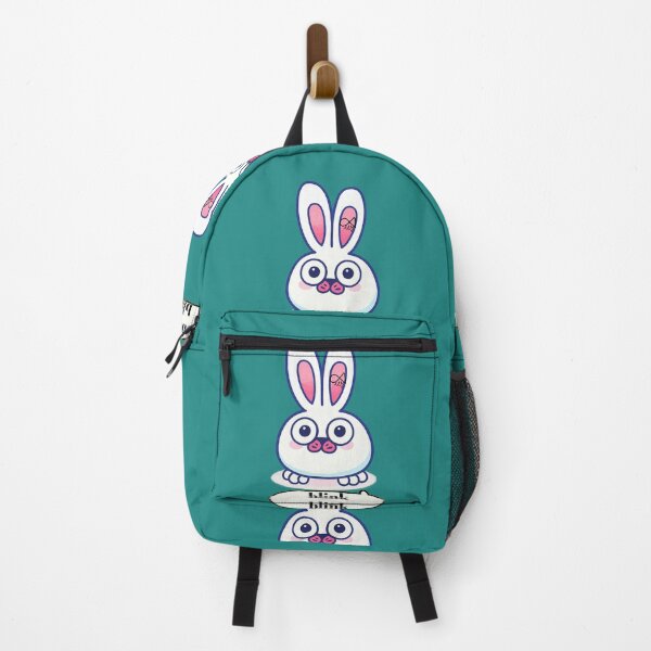 Item preview, LaMaisonOfMY MY BLANK STARE RABBIT COLLECTION  NO. 4 On Green designed and sold by LaMaisonOfMY.