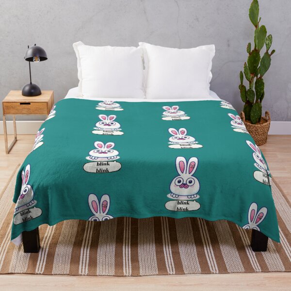 Item preview, LaMaisonOfMY MY BLANK STARE RABBIT COLLECTION  NO. 4 On Green designed and sold by LaMaisonOfMY.