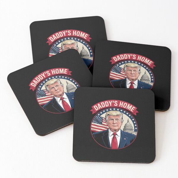 Item preview, Trump Daddys Home White House USA American Flag 3  designed and sold by PowAcademy.
