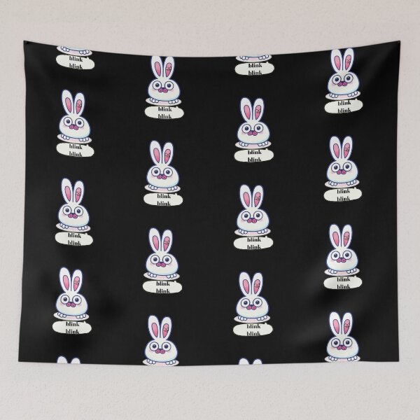 Item preview, LaMaisonOfMY MY BLANK STARE RABBIT COLLECTION  NO. 4 Black Edition designed and sold by LaMaisonOfMY.