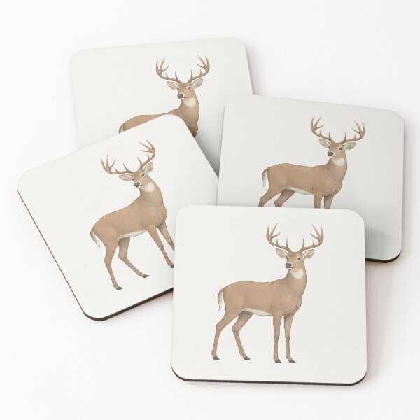 Item preview, Minimal Deer Illustration designed and sold by Ombrya.