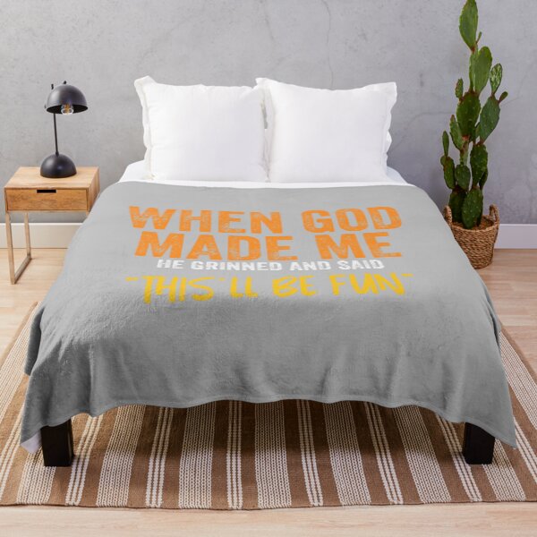 Item preview, When God made me funny Quote christian Religious designed and sold by mjohnson9.