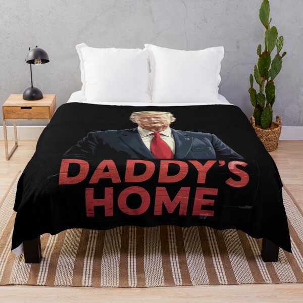 Item preview, Trump Daddys Home White House USA American Flag  designed and sold by PowAcademy.
