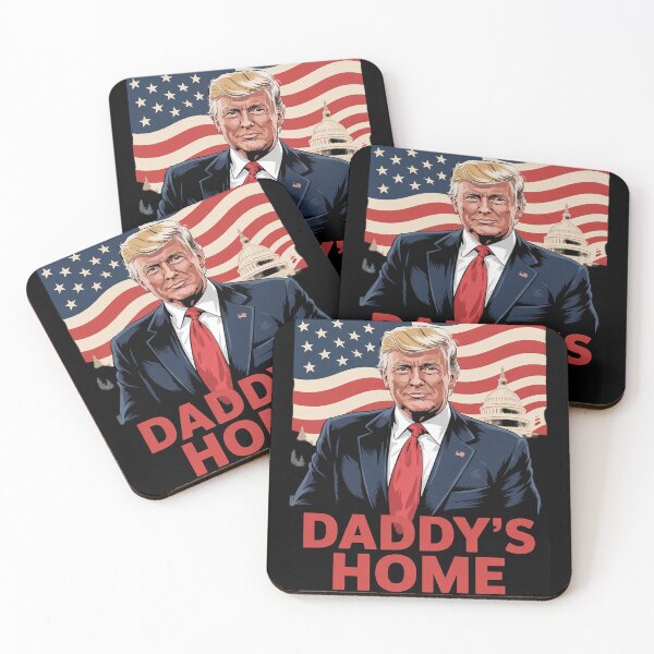 Item preview, Trump Daddys Home White House USA American Flag  designed and sold by CombatTask.
