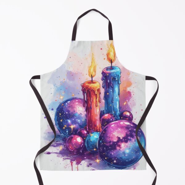 Item preview, Glowing candles and galactic spheres designed and sold by Mianku | Für das Leben.