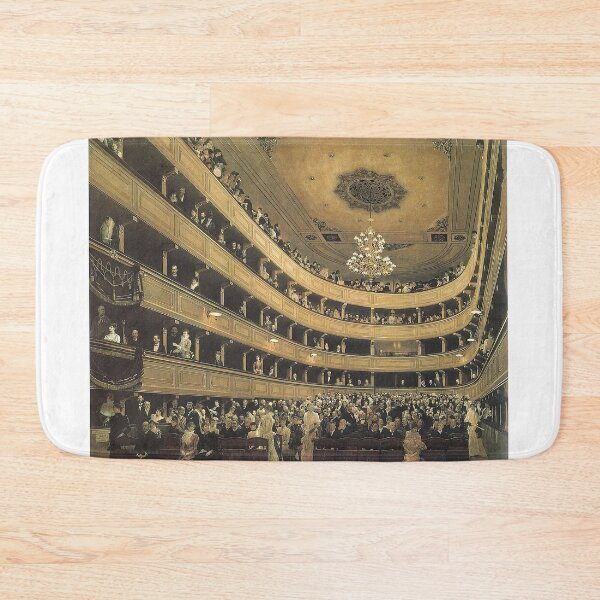 Item preview, Auditorium in the Old Burgtheater – Gustav Klimt Historic Vienna Interior Painting (1888) designed and sold by Art Outlaws.