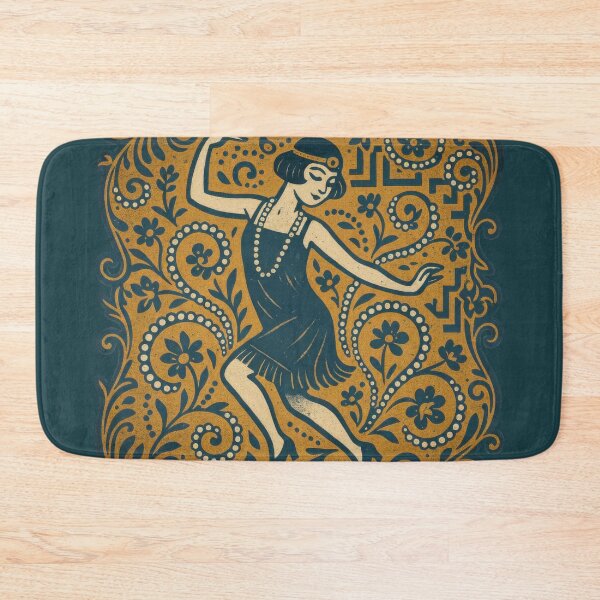 Item preview, Flapper Joy in Midnight Blossoms designed and sold by EdvvinStudios.