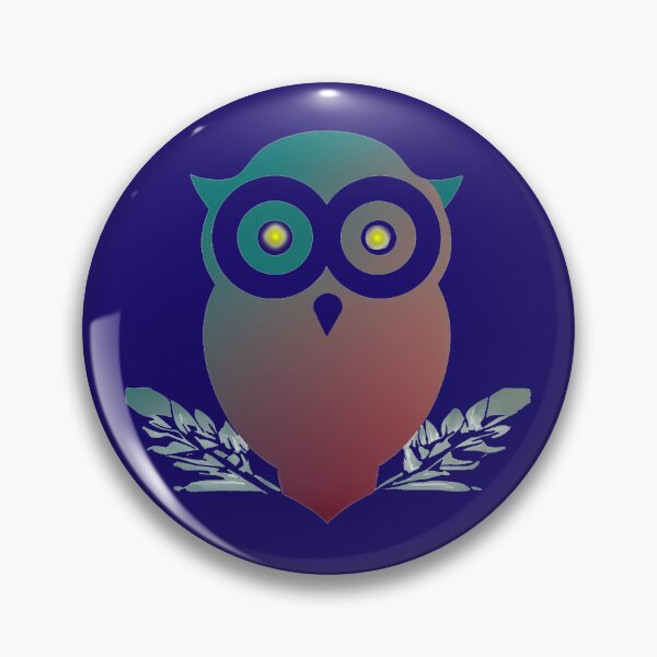 Item preview, Minimal Owl Logo – Modern Gradient Design designed and sold by DCSMKreativ.