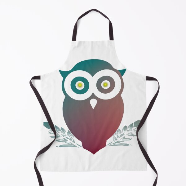 Item preview, Minimal Owl Logo – Modern Gradient Design designed and sold by DCSMKreativ.