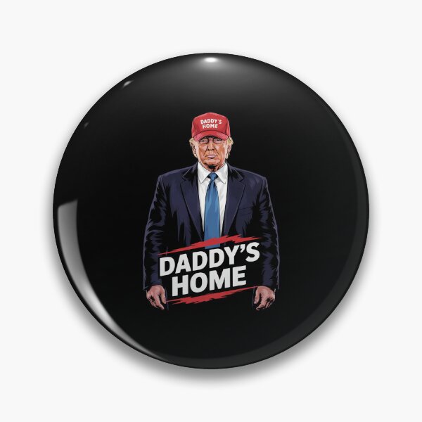 Item preview, Daddy's Home Trump hipster Style Trump Supporter USA  designed and sold by AquaKiev.