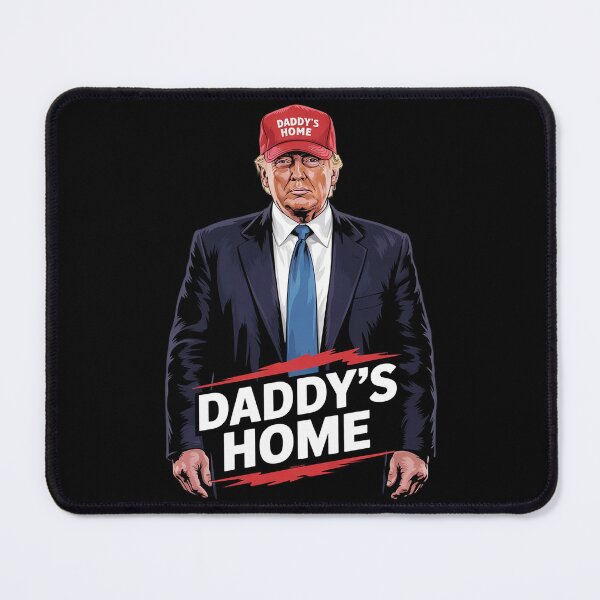 Item preview, Daddy's Home Trump hipster Style Trump Supporter USA designed and sold by AquaKiev.
