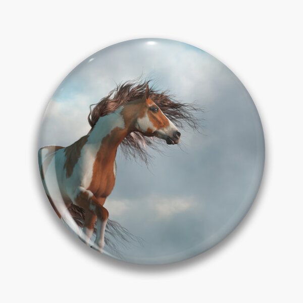 Item preview, Sorrel Sky, Wild Pinto Horse designed and sold by Daniel Eskridge.