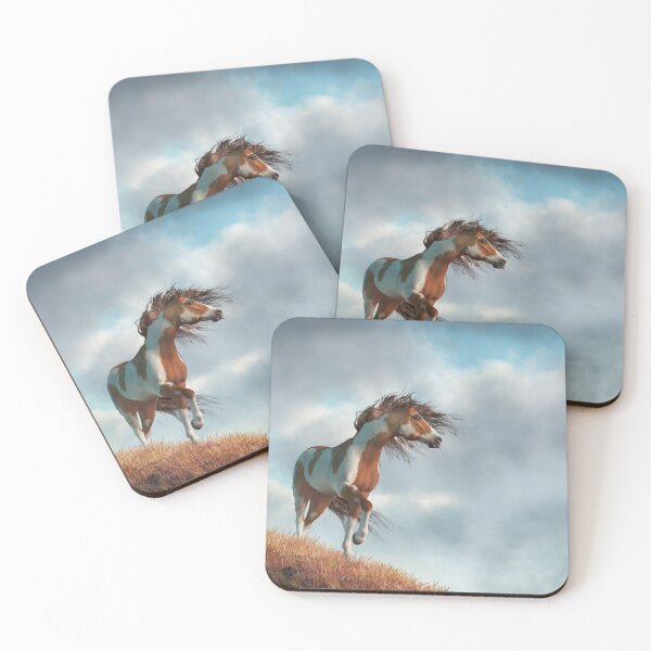 Item preview, Sorrel Sky, Wild Pinto Horse designed and sold by Daniel Eskridge.