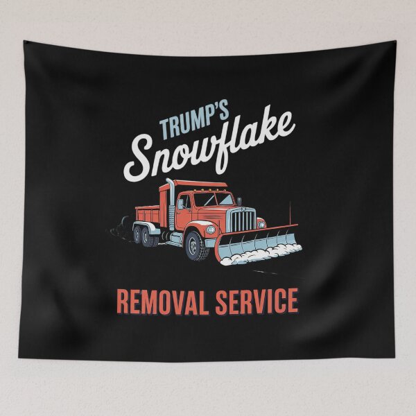 Item preview, Trump Gag Trumps Snowflake Removal Service Art  designed and sold by CombatTask.