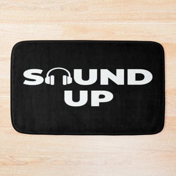 Item preview, Bold "SOUND UP" Headphones Graphic – Music Lover Gift, DJ Style, Audio Vibes, Black & White Design designed and sold by Bright Nest Studio.