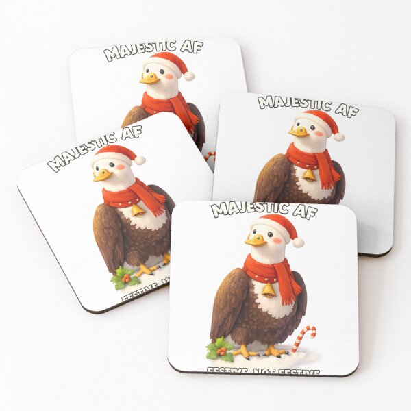 Item preview, Majestic AF Festive Goose Santa Hat | Funny Grumpy Christmas Bird designed and sold by Sitred123.